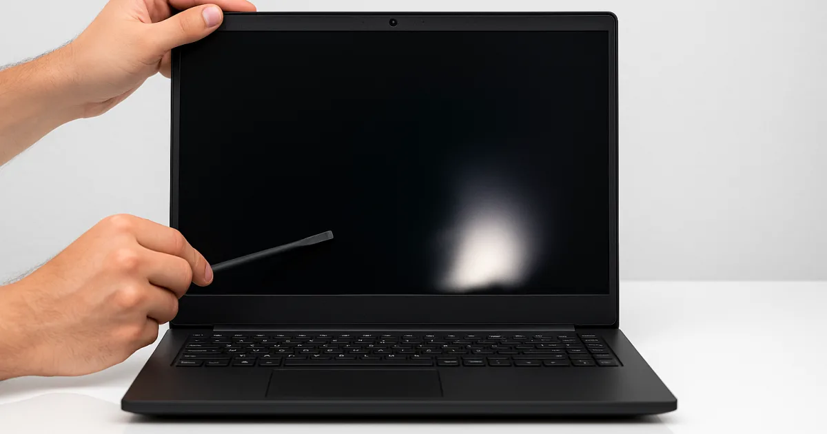 Laptop ekran ışık sızması sorunları hakkında bilgi.