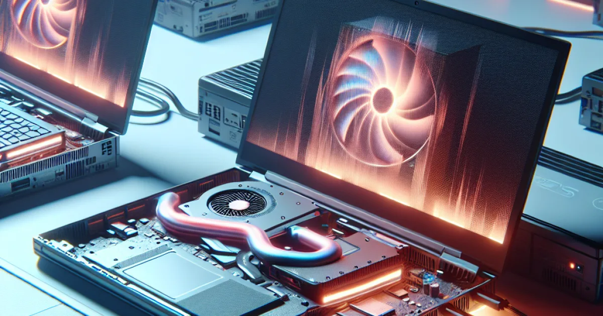 Oyuncu laptoplarında ısınma sorunları hakkında bilgi.