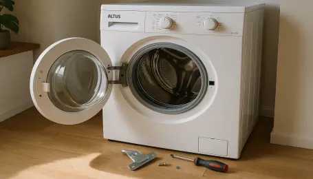 Altus AL 375 Kapı menteşe değişimi