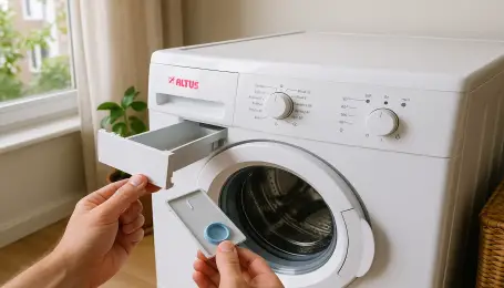 Altus AL 424 Deterjan kapağı değişimi