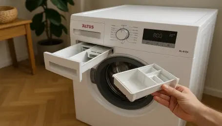 Altus AL 8123 Deterjan haznesi değişimi