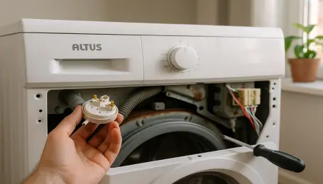 Altus AL 9143 Basınç şalteri değişimi