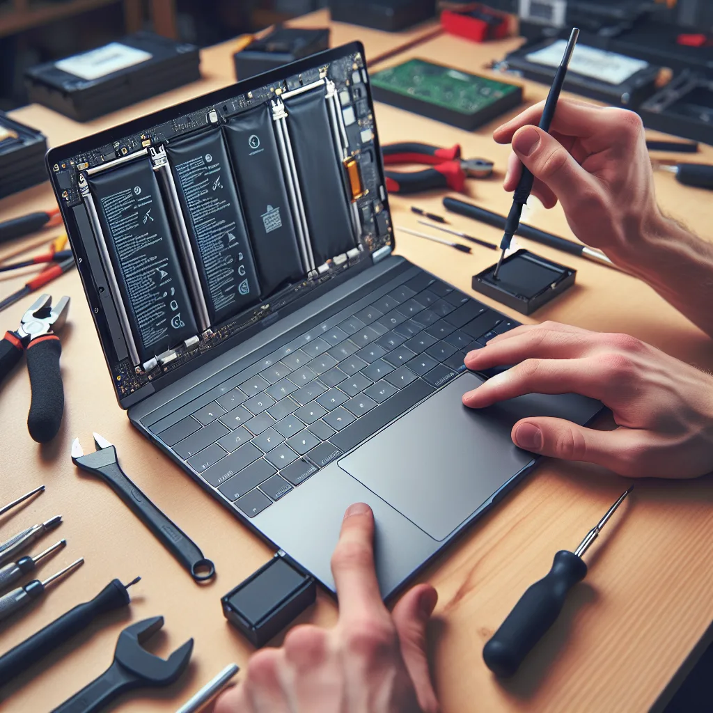 Apple MacBook Air M2 Batarya değişimi