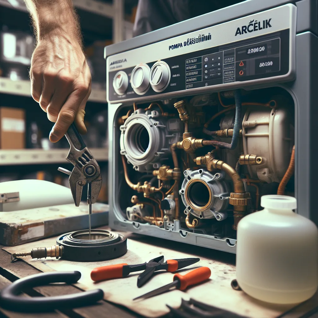 Arçelik 6230 Pompa değişimi