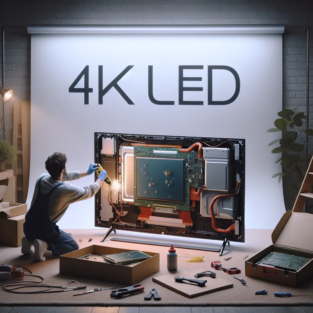 Arçelik ULED 4K Ekran değişimi