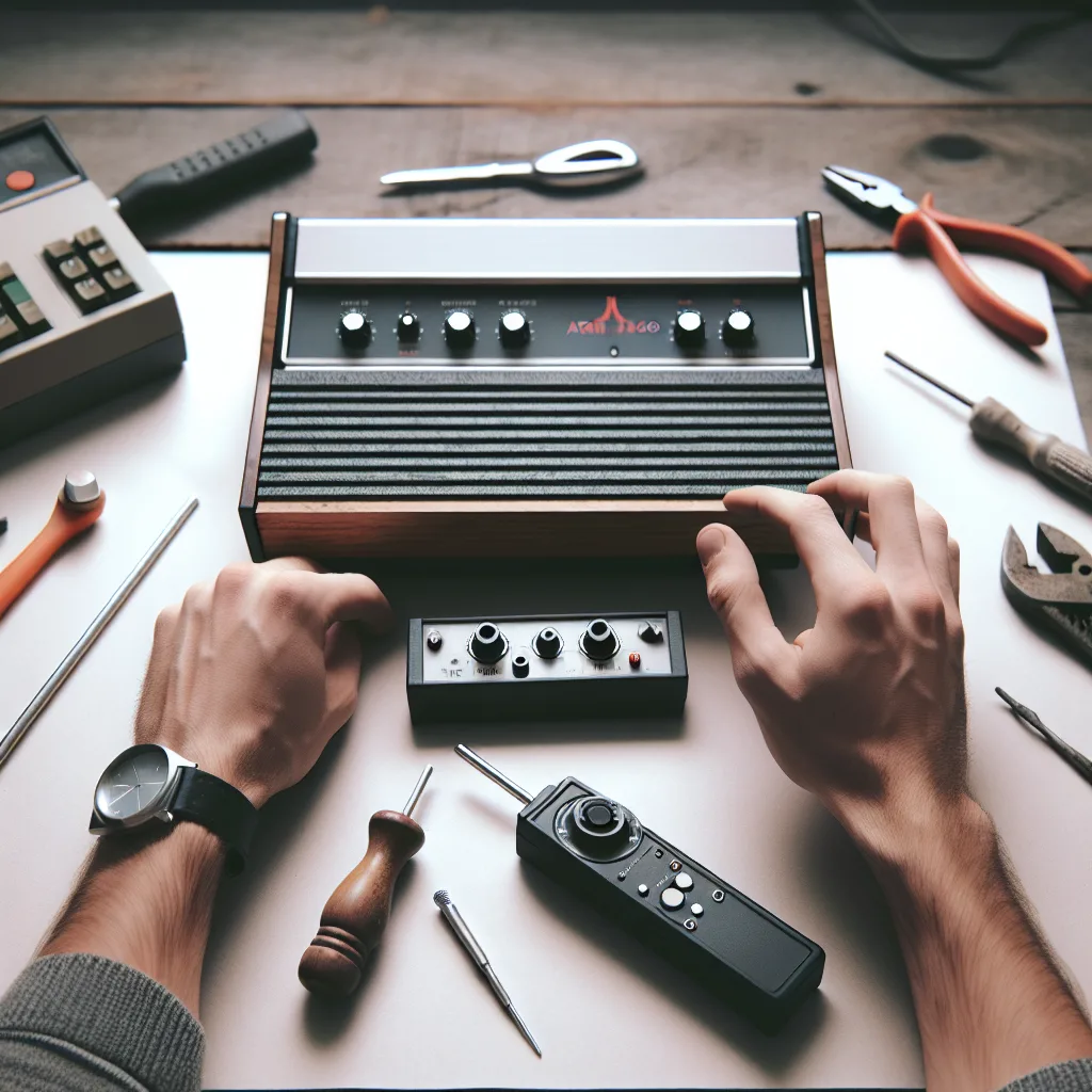 Atari 2600 Kartuş yuvası tamiri