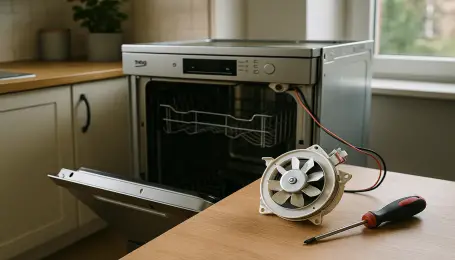 Beko BM 4030 Kurutma fanı değişimi