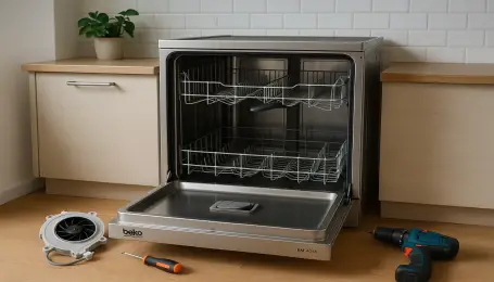 Beko BM 4045 Kurutma fanı değişimi