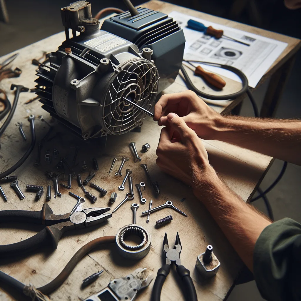 Beko FSE 621 Fan motoru değişimi