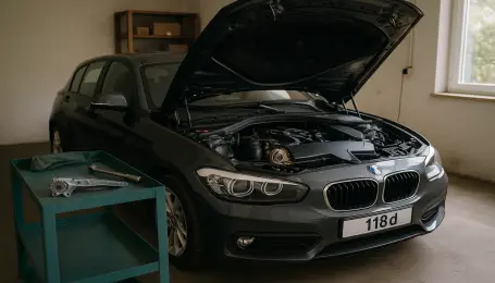 BMW 118d F20 Zincir gergisi değişimi