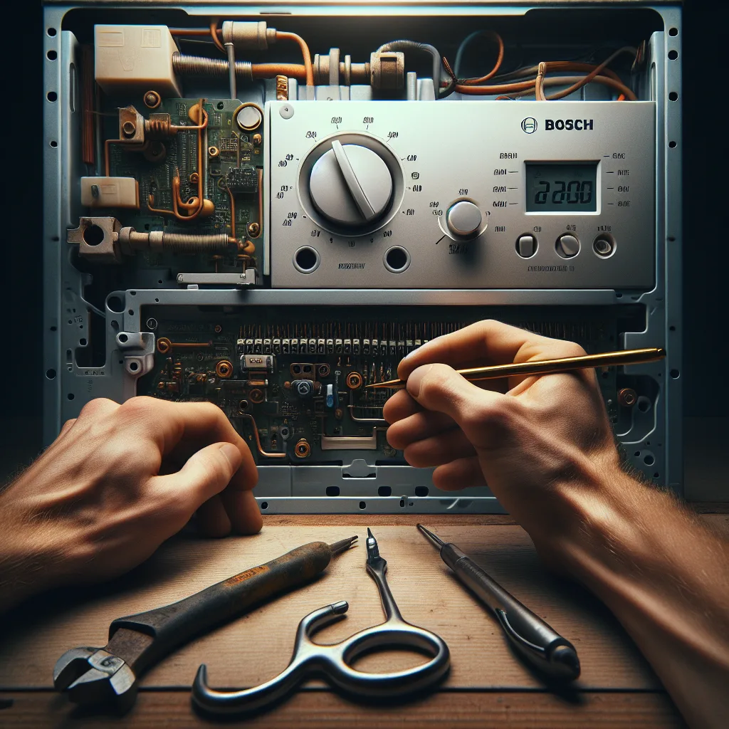 Bosch KDN42 Termostat değişimi