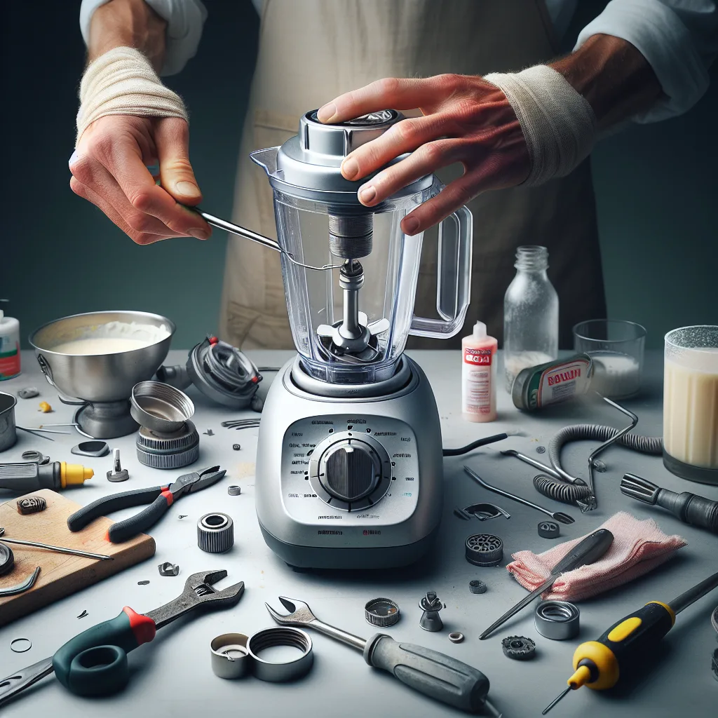 Bosch MSM67160 Bıçak ve kapak contası değişimi