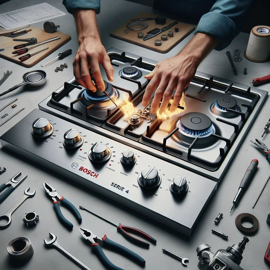 Bosch Serie 4 Ocak ateşleme tamiri