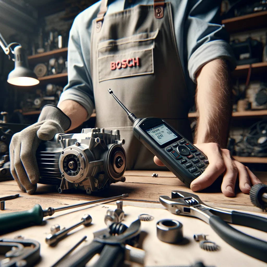 Bosch SMS25 Motor değişimi