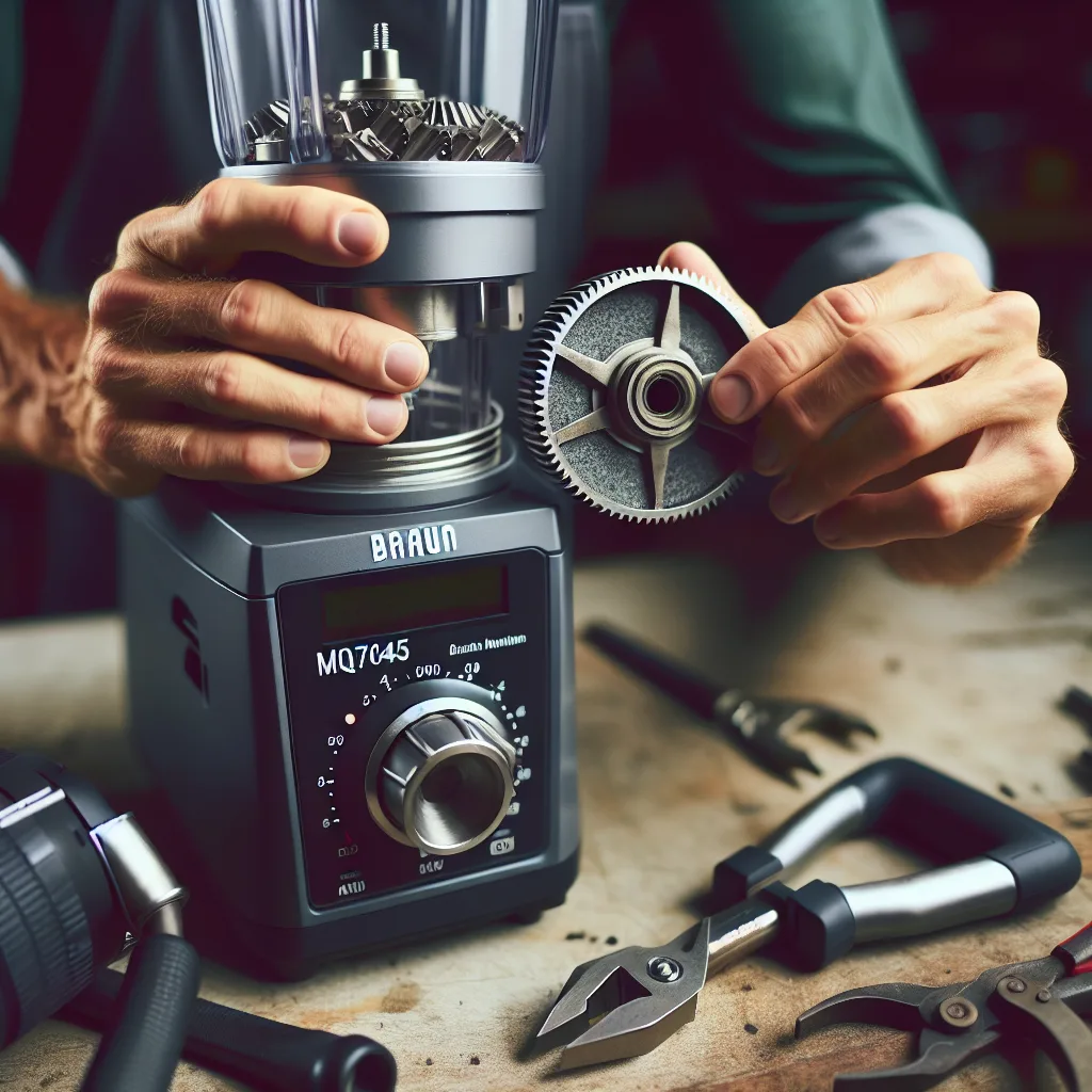 Braun MQ7045 Şanzıman (aktarma başlığı) değişimi