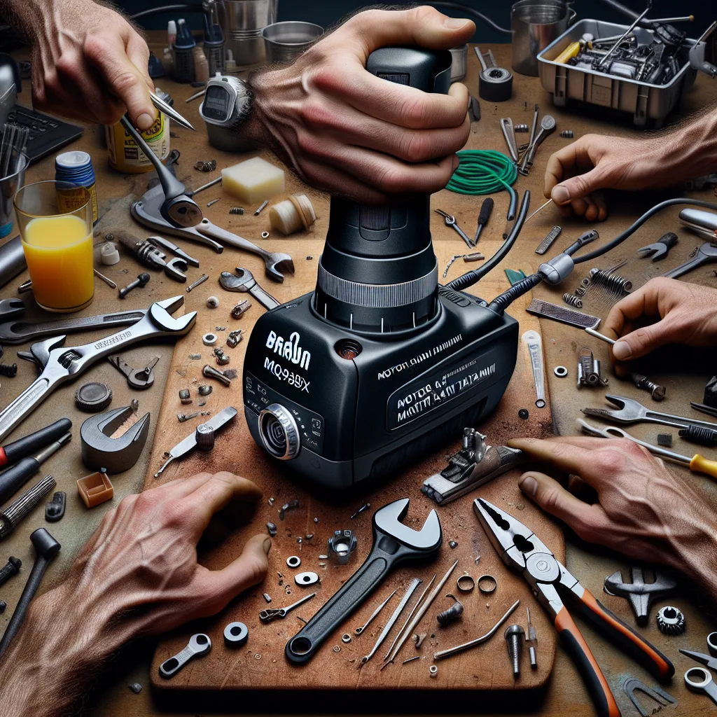 Braun MQ9087X Motor kartı tamiri