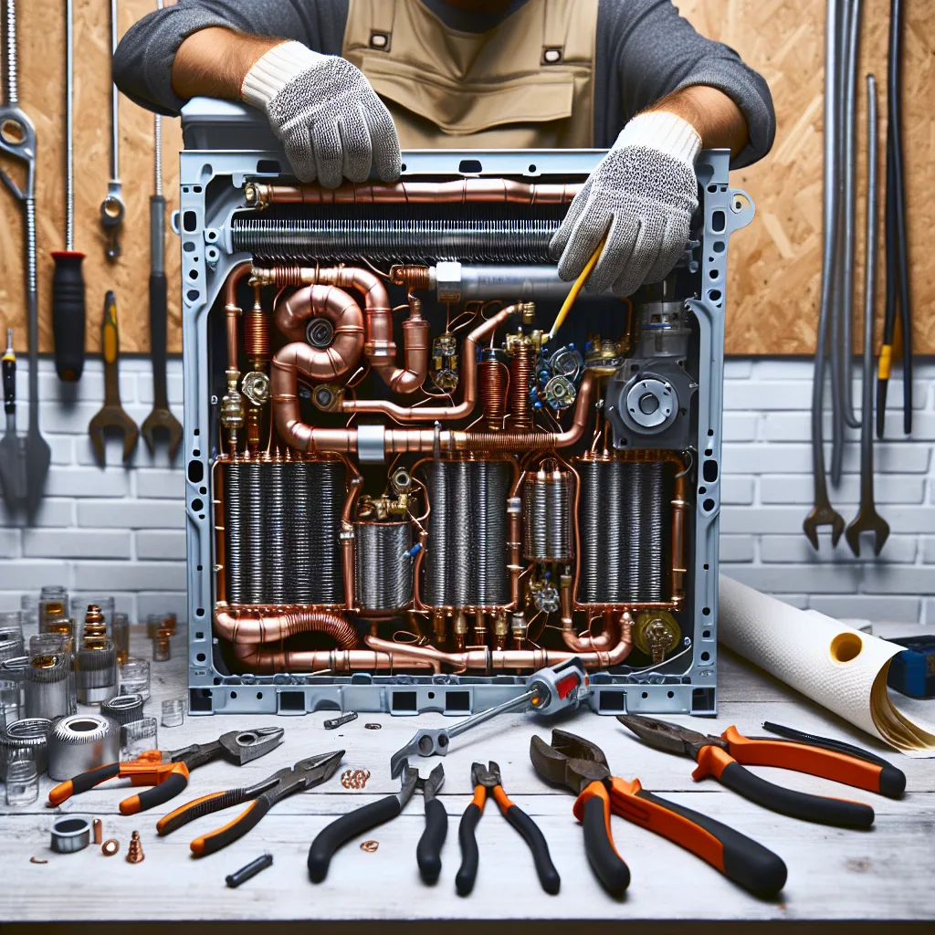 Buderus GB072 Eşanjör değişimi