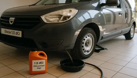 Dacia Dokker 1.5 dCi Diferansiyel yağı değişimi
