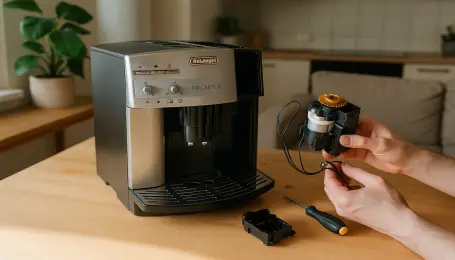 DeLonghi Magnifica Değirmen motoru değişimi