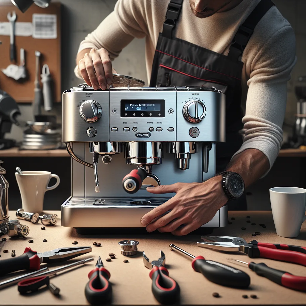 DeLonghi Magnifica S ECAM22.110 Pompa değişimi
