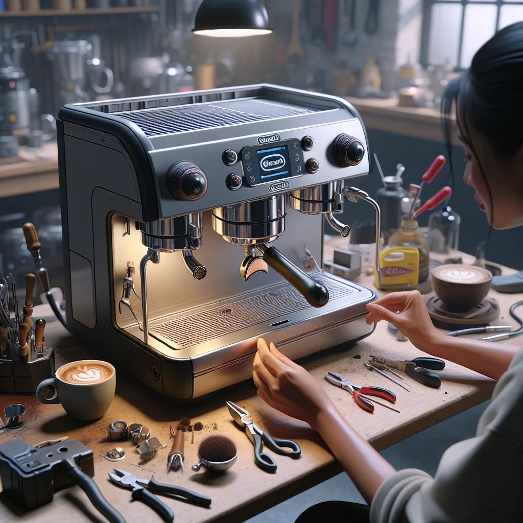 DeLonghi Magnifica S Pompa değişimi