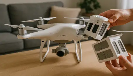 DJI Phantom 4 Pro Batarya değişimi