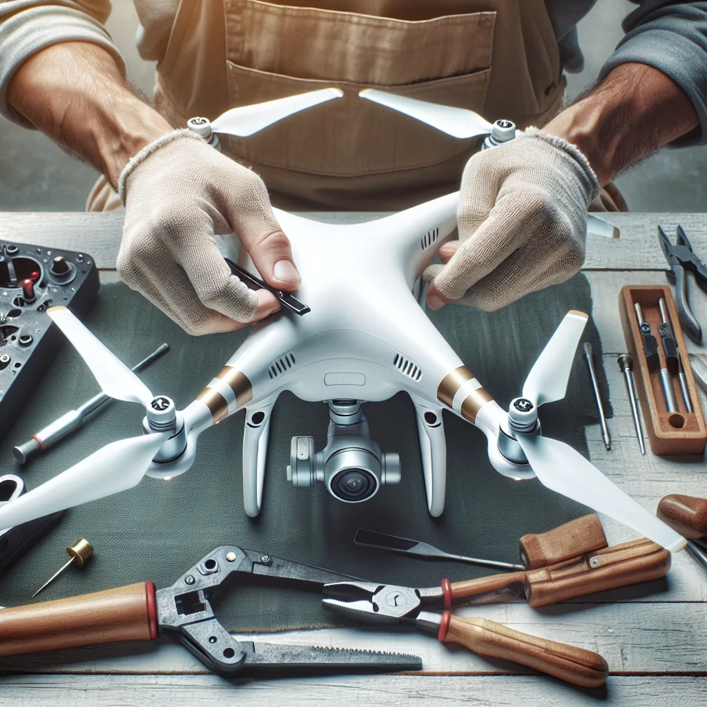 DJI Phantom 4 Pro Pervane değişimi