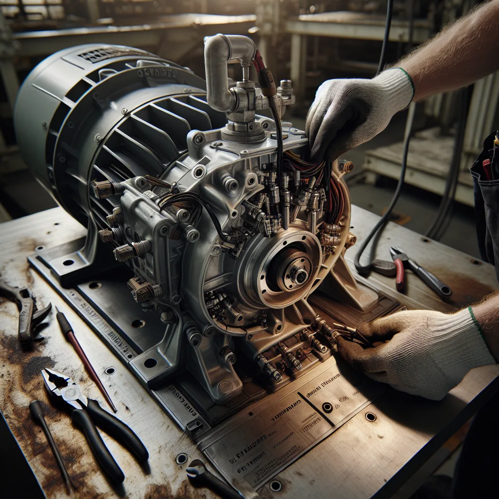 ECA Proteus Premix Fan motoru değişimi