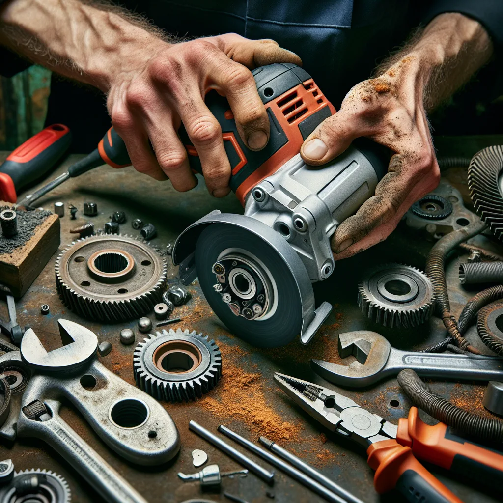 Einhell TC-AG 125 Kafa dişli seti değişimi