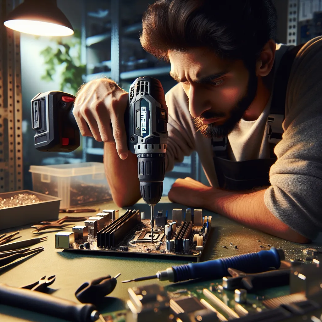 Einhell TE-CD 18/2 Anakart (ESC) tamiri