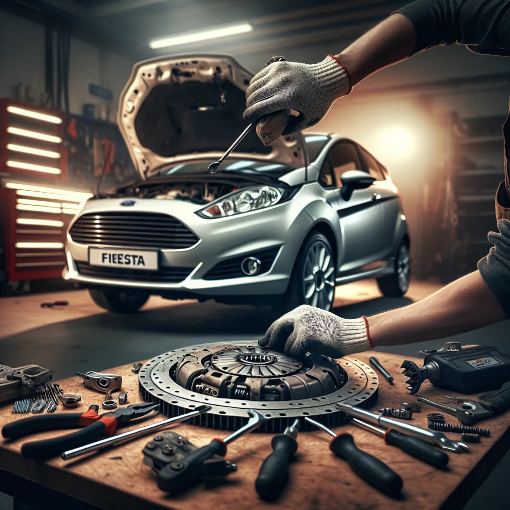 Ford Fiesta 1.4 Debriyaj seti değişimi