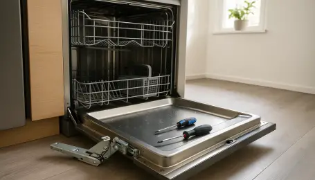 Grundig GDF 7000 Kapı menteşe değişimi