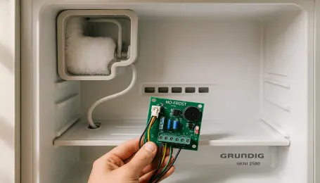 Grundig GKNI 2580 No-frost kartı değişimi