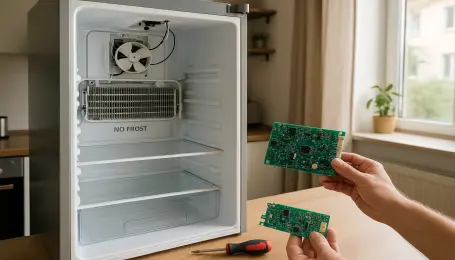 Grundig GKNI 3580 No-frost kartı değişimi