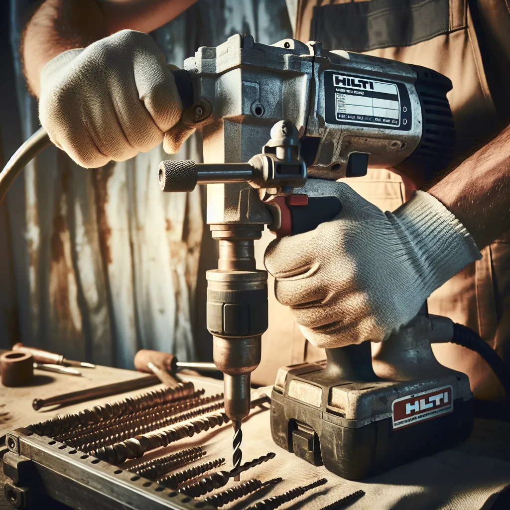 Hilti TE 7-C Vites kolu tamiri