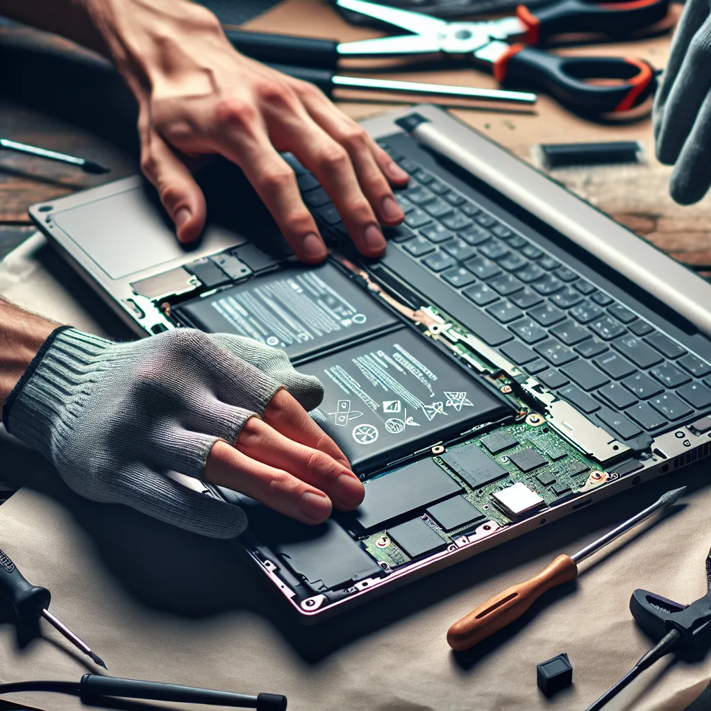 HP Pavilion 15 Batarya değişimi