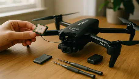 Hubsan Zino Pro GPS modülü değişimi