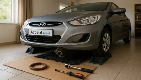 Hyundai Accent Blue 1.4 Krank keçesi değişimi