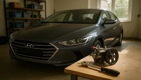 Hyundai Elantra 1.6 Direksiyon pompası tamiri