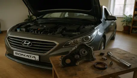 Hyundai Sonata 2.0 Krank keçesi değişimi