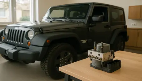 Jeep Wrangler 2.8 ABS modülü tamiri