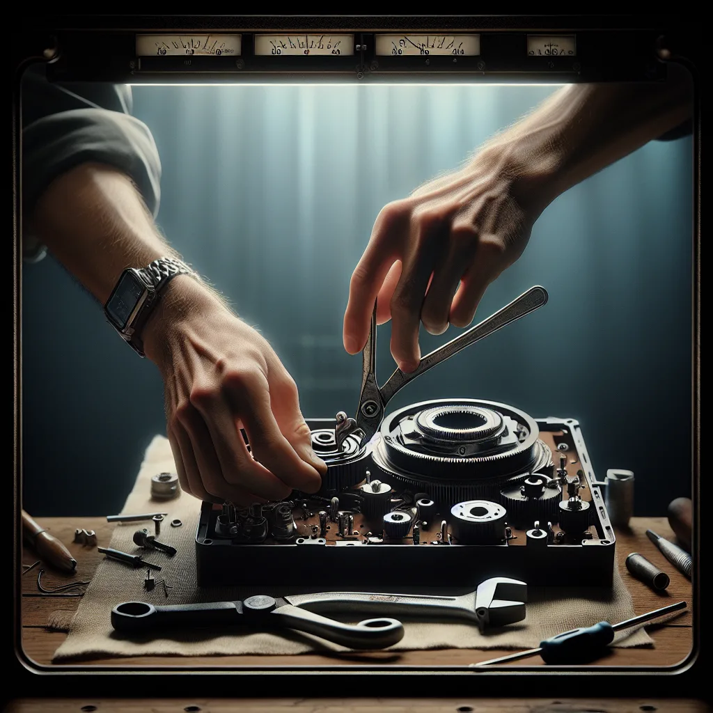 Kenwood BLP41 Kaplin (clutch) değişimi