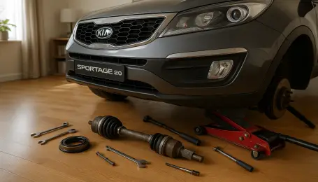 Kia Sportage 2.0 Aks keçesi değişimi