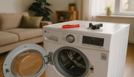 LG Direct Drive Motor kömür değişimi