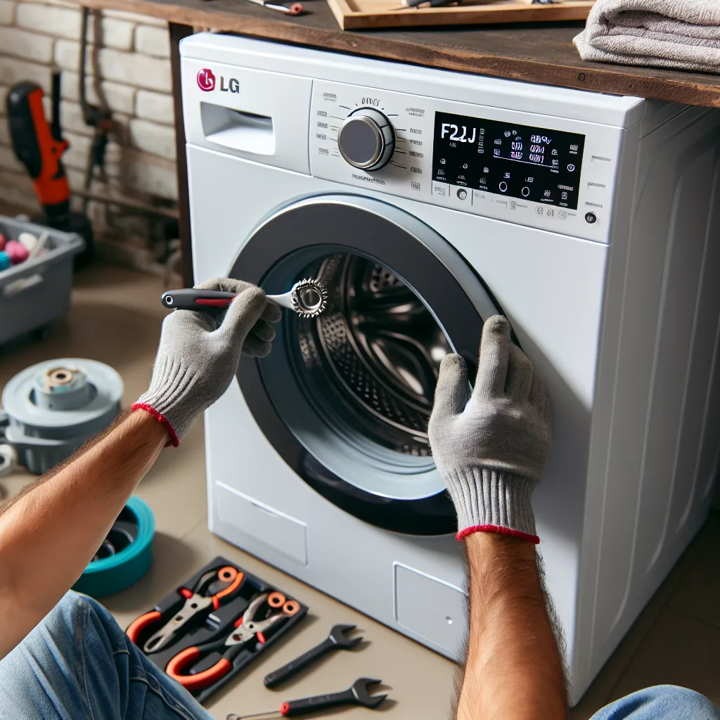 LG F2J5 Pompa değişimi