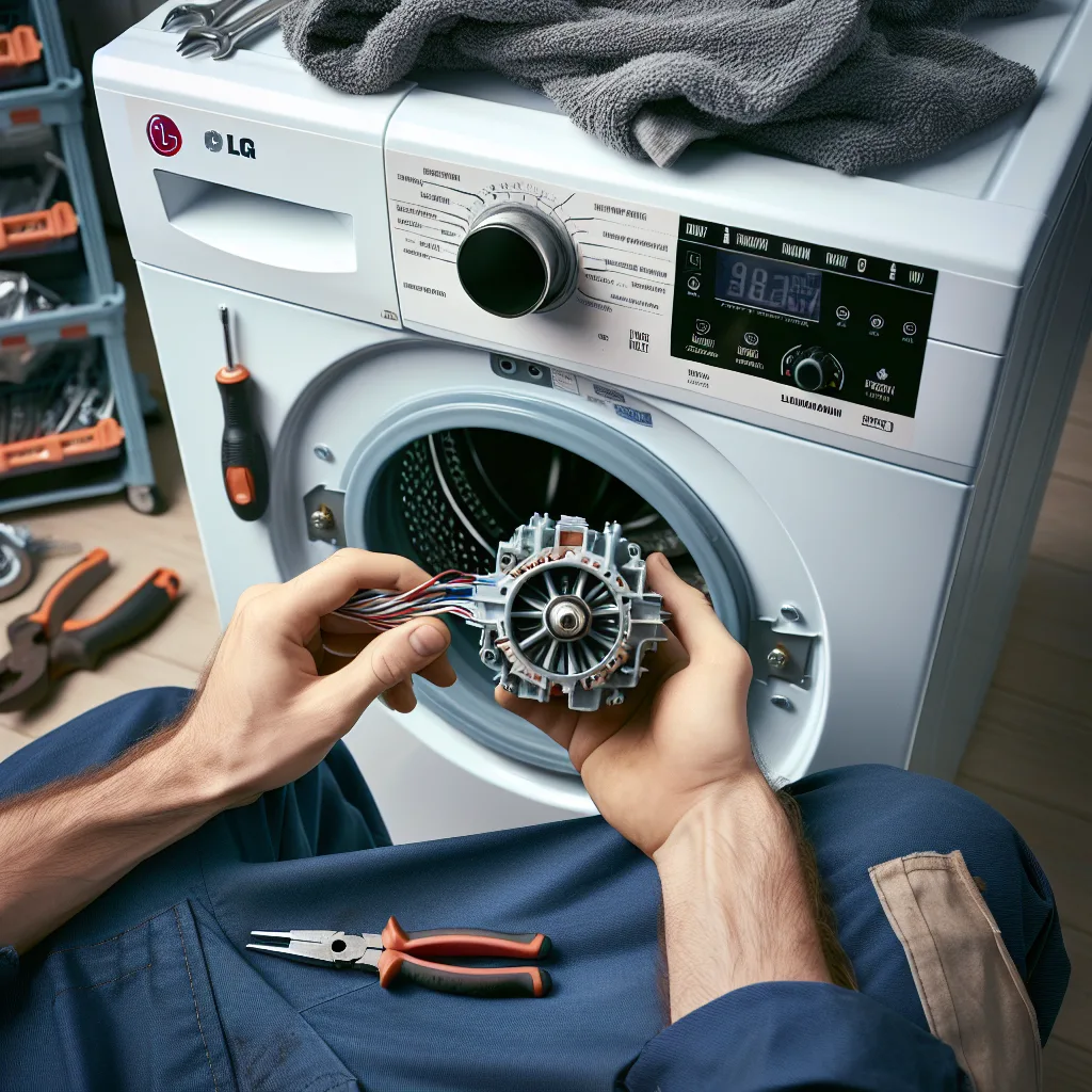 LG F4J6 Motor değişimi