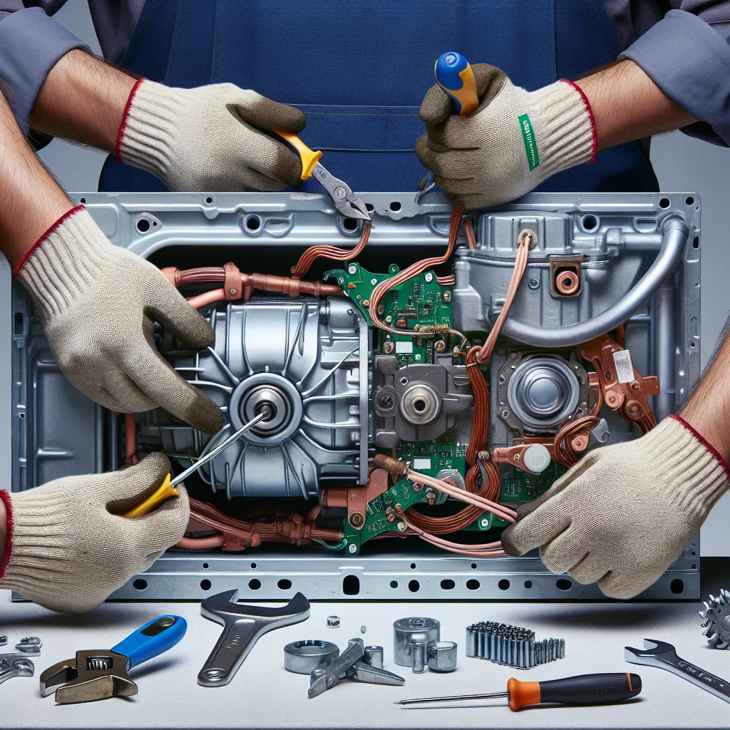 LG GR-B Motor değişimi