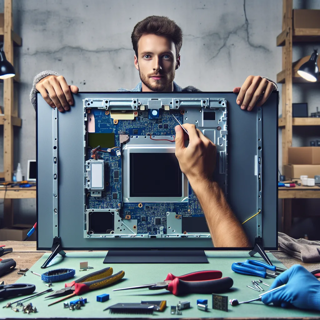 LG OLED C1 Panel değişimi