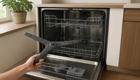 LG QuadWash Sprey kolu değişimi