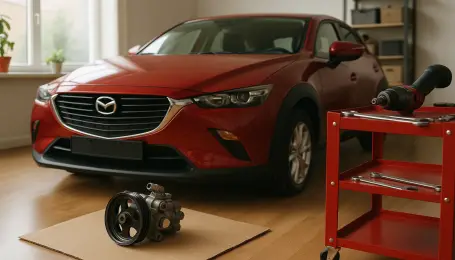 Mazda CX-3 1.5 Direksiyon pompası değişimi